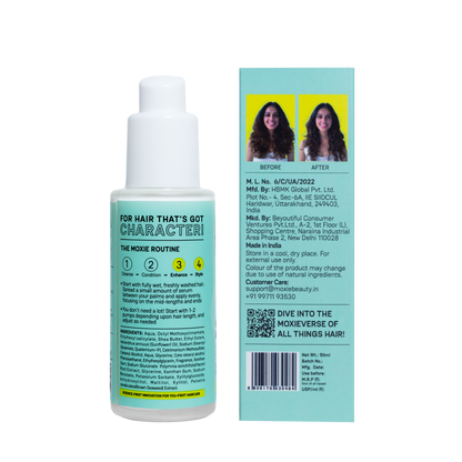 Frizz Fighting Hair Serum (With SPF35)